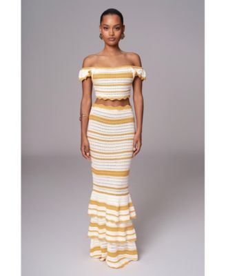 Women's Corazon Ruffle Skirt Set