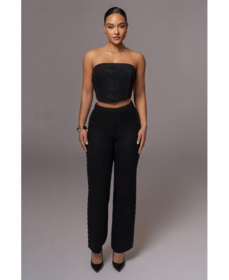 Women's Beige Madison Knit Pants