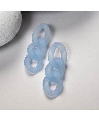 Women's Chainlink Drop Earrings