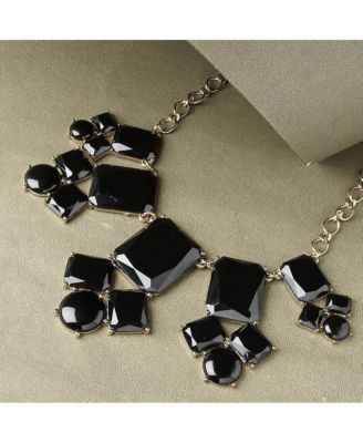 Women's Gold Plated Designer Stone Necklace