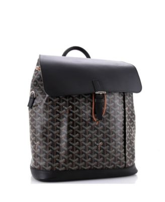 Бывший в употреблении рюкзак Goyard MM Alpin из брезента с покрытием