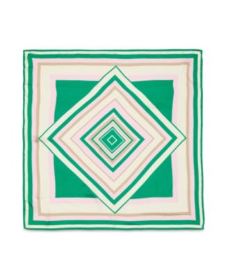 Steve Madden - Diamond Pattern Satin Square Scarf
