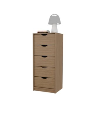 5-Drawer Particle Board and Melamine Nurseries and Bedrooms – Modern Space-Saving Storage Dresser