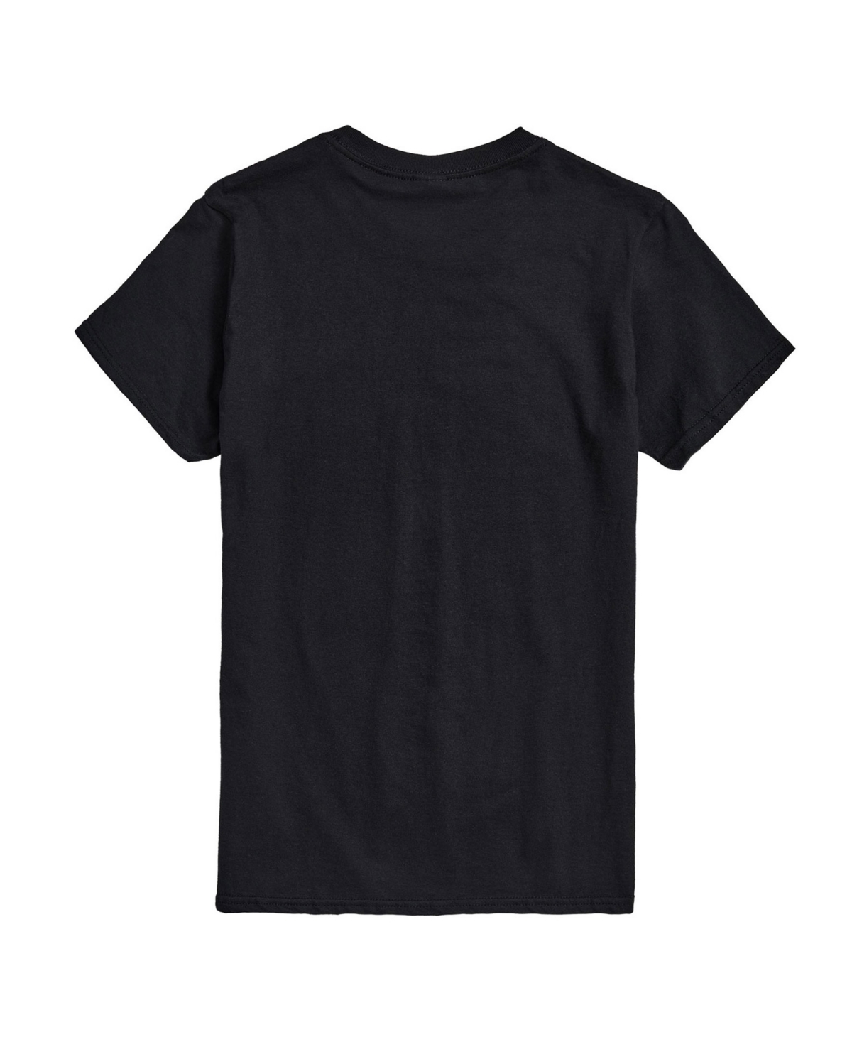 Airwaves Men's Peanuts Snoopy Woodstock Walk Short Sleeve T-shirt In Black