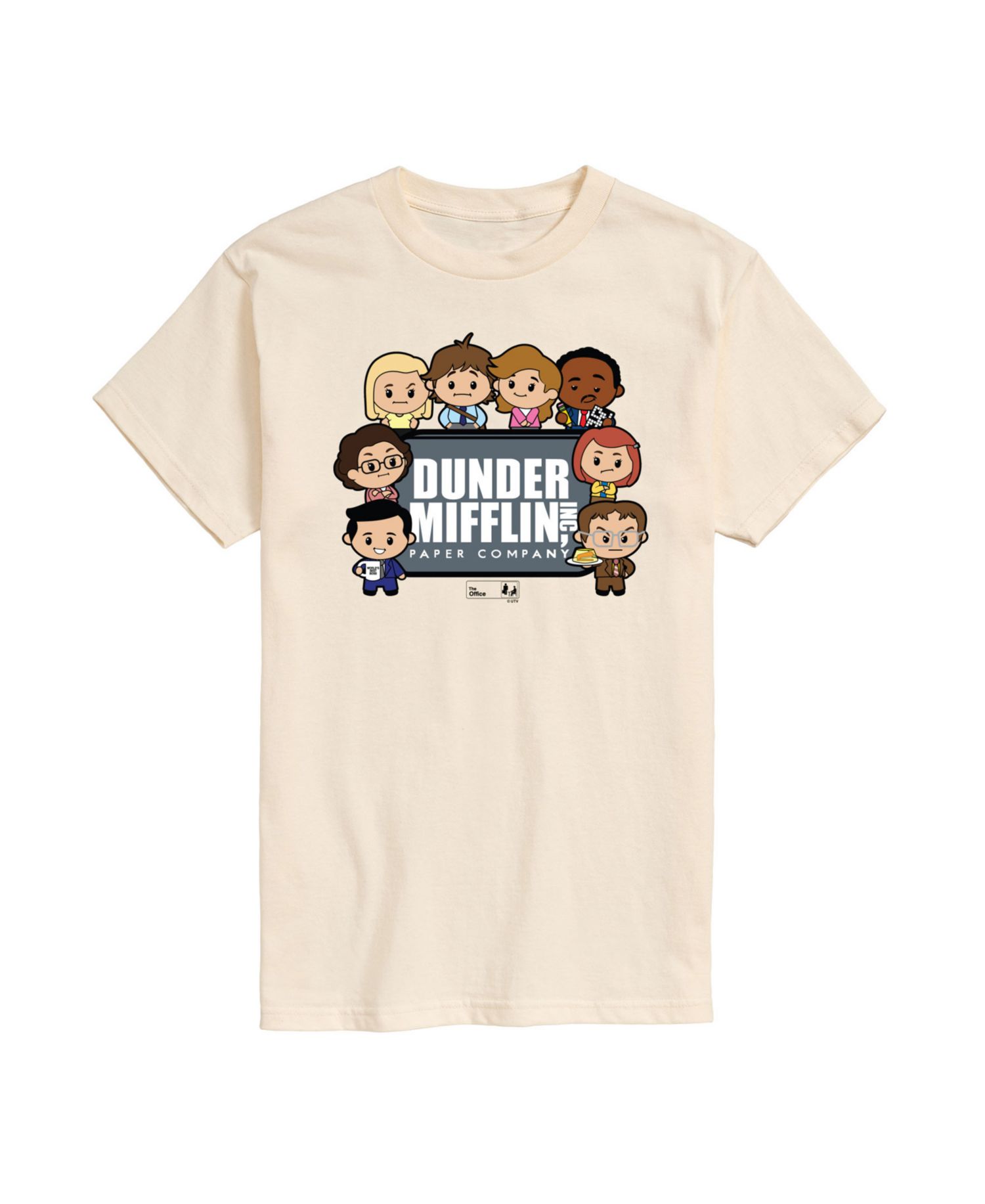 Men's The Office Cartoon Short Sleeve T-Shirt