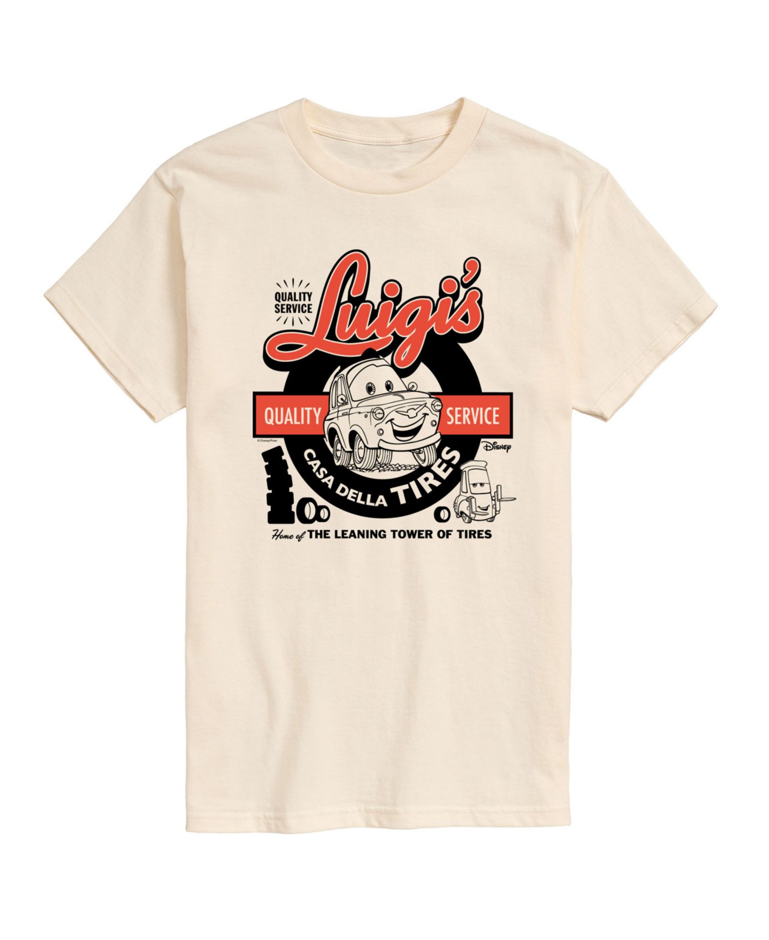 Men's Disney Cars Luigi's Short Sleeve T-Shirt