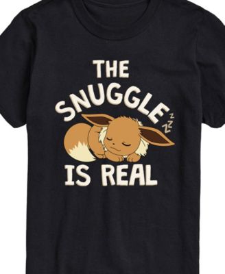 Men's Pok&eacute;mon the Snuggle Is Real Short Sleeve T-Shirt