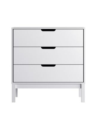 Samuel Kids Triple-Drawer Dresser With Solid Wood Frame