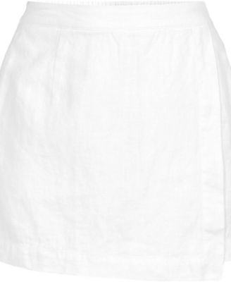 Women's Linen Above the Knee Skort