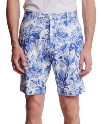 Paisley & Gray - Men's Felix Slim Fit Printed 8-1/2" Shorts