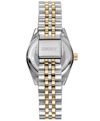 Women's Nolita Midi White MOP Dial Gold-Two-Tone Stainless Steel Bracelet Watch 32mm