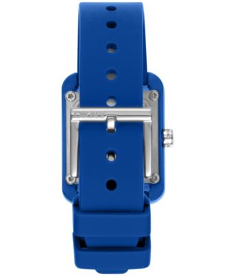 Women's City Sport Dark Blue Silicone Strap Watch, 37mm