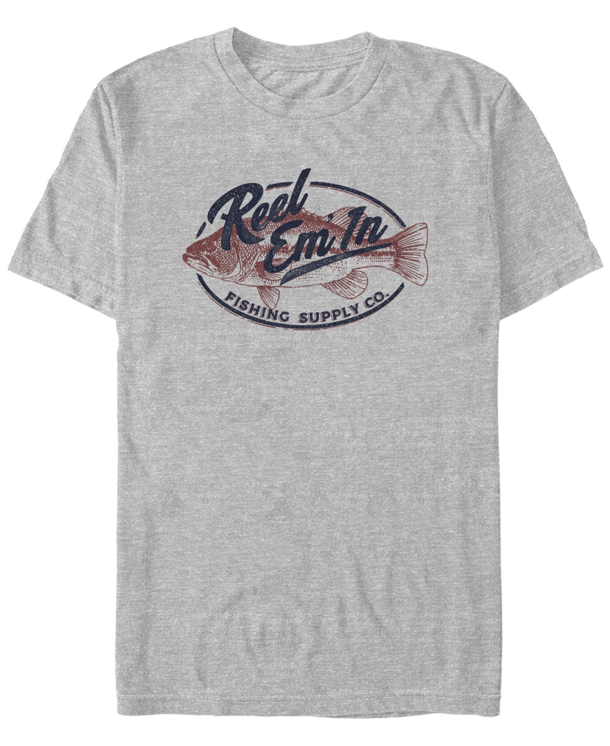 Men's Reel Em In Short Sleeve T-Shirt - Athletic heather