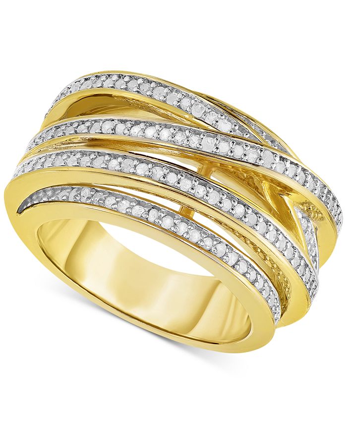 Victoria Townsend Diamond Orbital Ring 1 ct. t.w. in 18k Gold