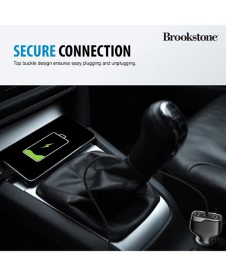 Tripple Port PD 50 Watt Rapid Car Charger and 4FT Lightning Cable Charging Kit