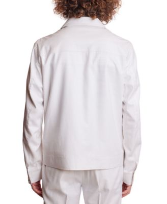 Men's Zip-Front Bomber Jacket