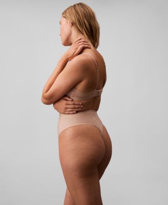 Women's Second Skin Light Smoothing Thong Underwear QF8155