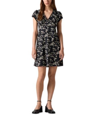 Levi's - Women's Myla Printed Short-Sleeve Midi Dress