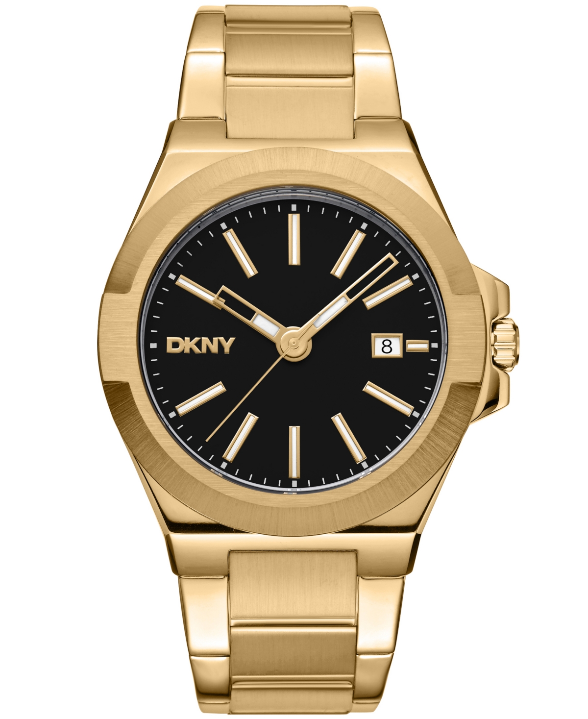 Men's Modernist Gold-Tone Stainless Steel Bracelet Watch, 42mm - Gold