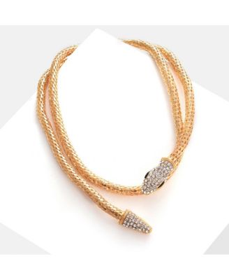 Women's Snakehead Statement Necklace