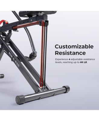 Smart Full Motion Upright Row-N-Ride Squat Assist Trainer Machine