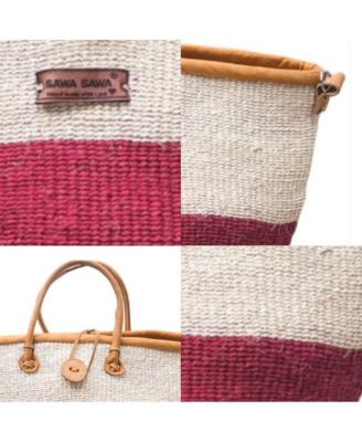Life s Horizon Handmade Sisal Market Tote Basket