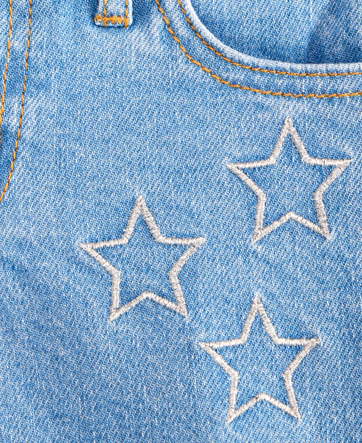 Epic Threads Toddler Girls Star Denim Shorts, Exclusively At Macy's