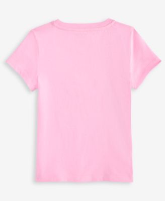  Toddler Girls Butterflies Glitter-Print Tee, Exclusively at Macy's