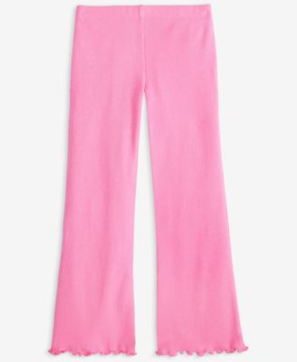 Toddler Girls Ribbed Flare-Leg Leggings, Exclusively at Macy's