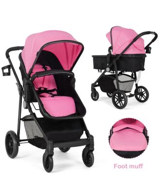 Baby 2 In1 Foldable Stroller Travel Newborn
