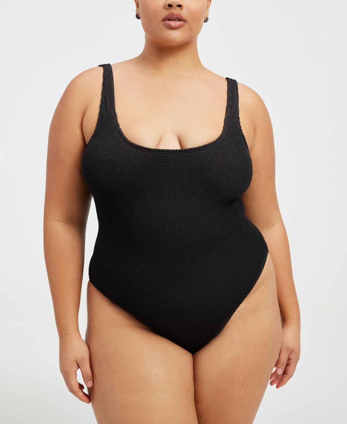 GOOD AMERICAN WOMEN'S ALWAYS FITS MODERN TANK SWIMSUIT 