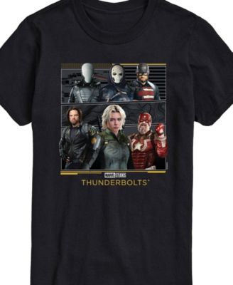 Men's Marvel Thunderbolts Character Group Short Sleeve T-Shirt