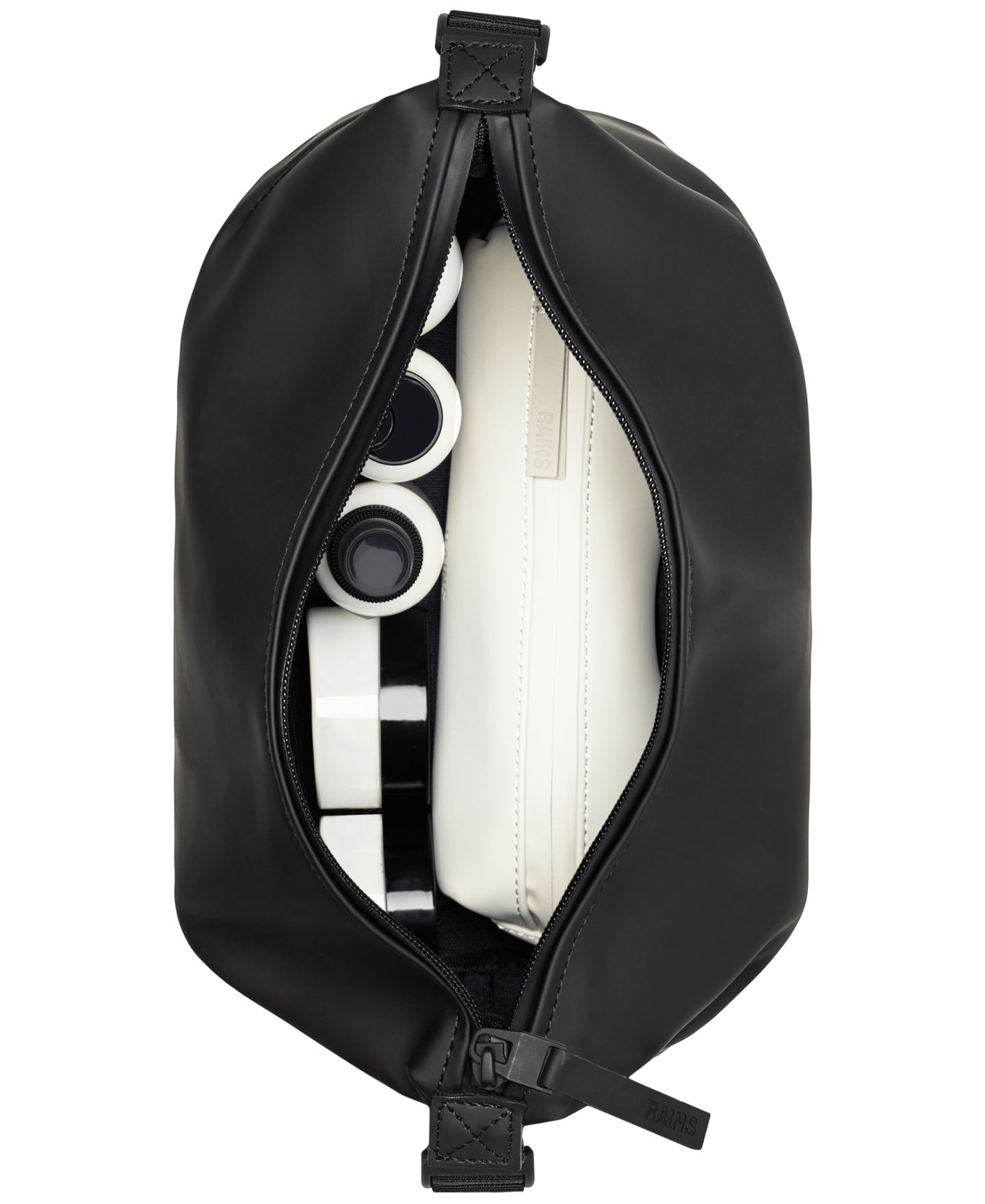 Мужской несессер Rains Hilo Toiletry Bag, цвет: Чёрный — фото 3