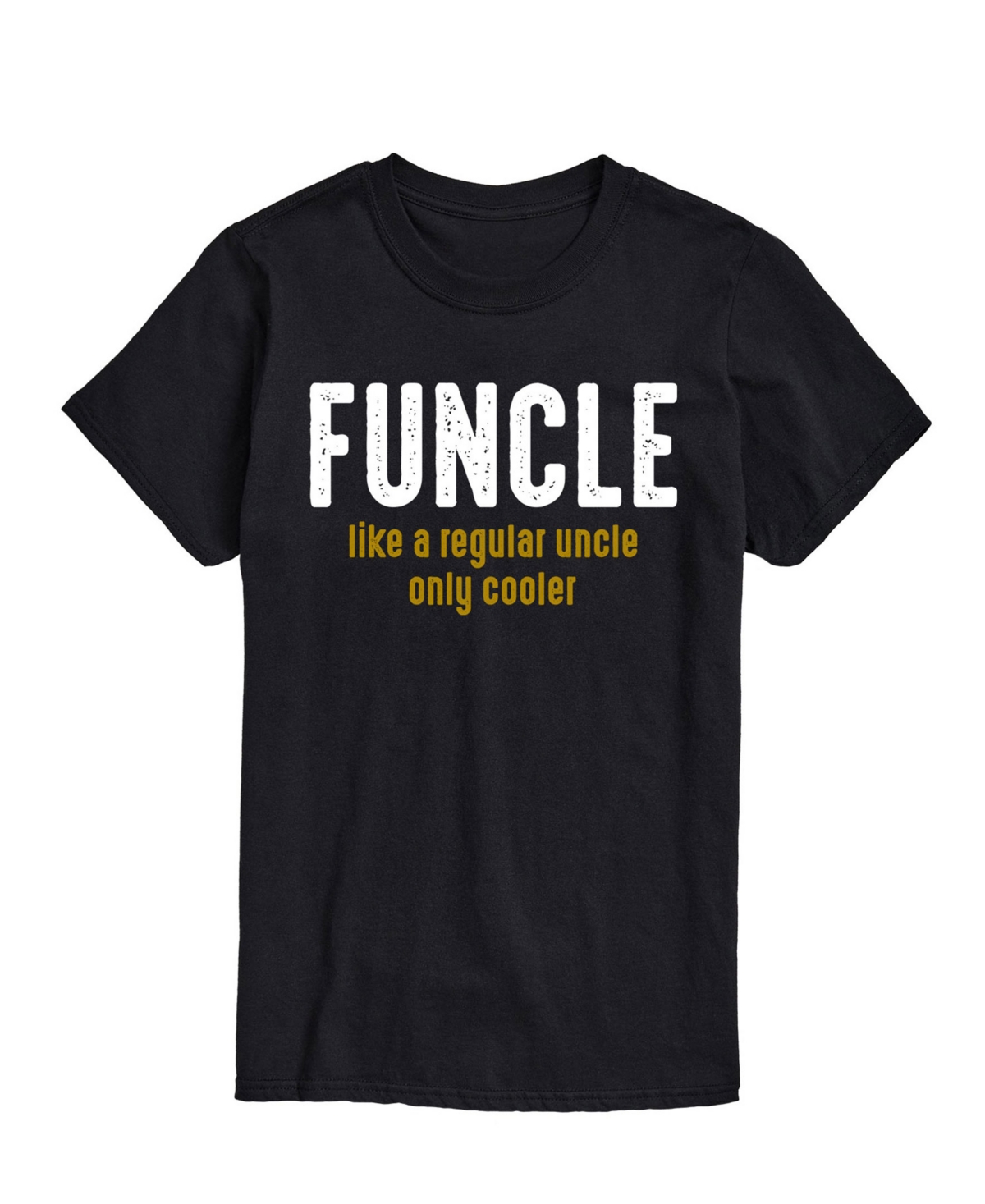 Airwaves Men's Funcle Definition Short Sleeve T-shirt In Black