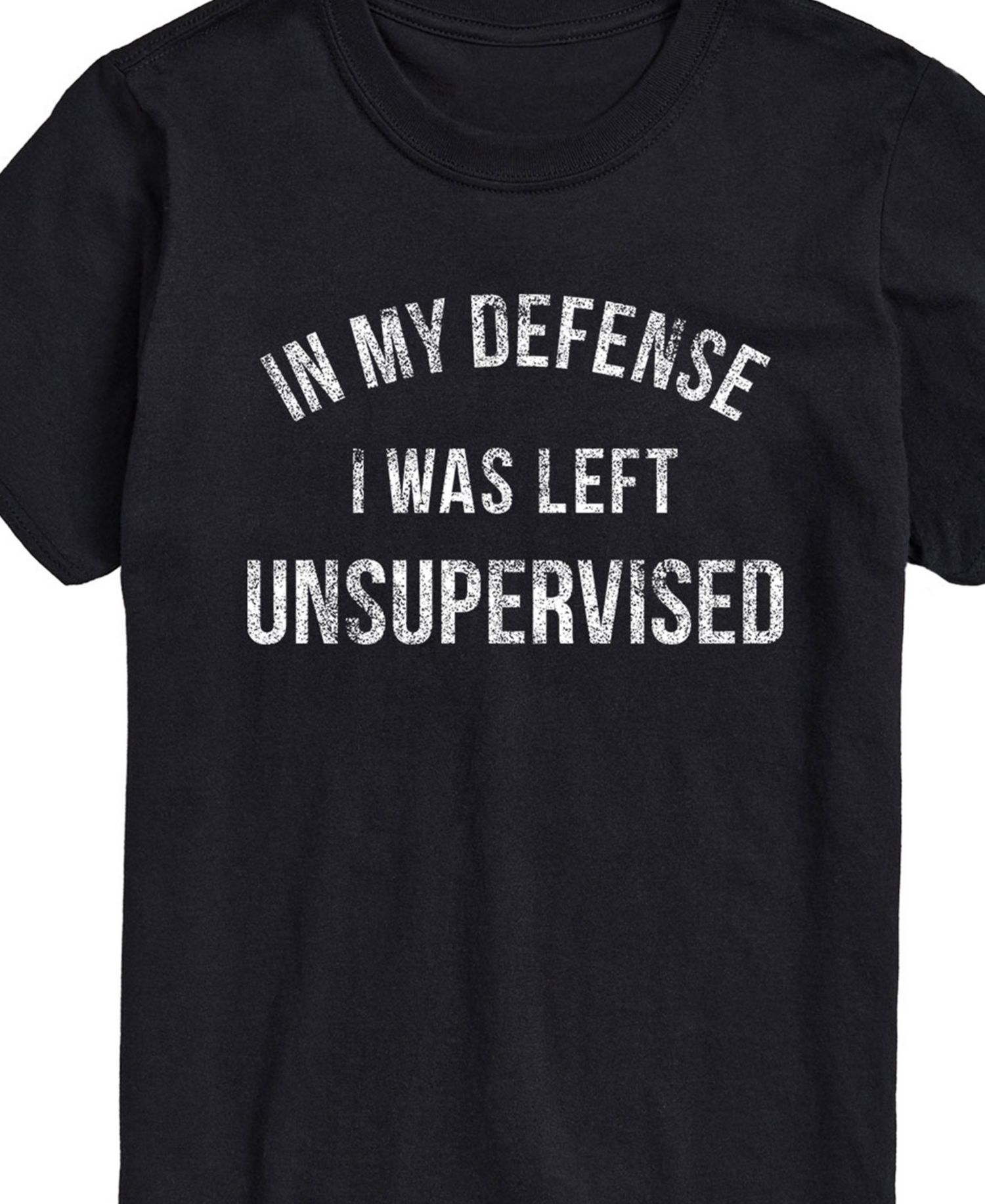 Men’s in My Defense Left Unsupervised Short Sleeve T-Shirt