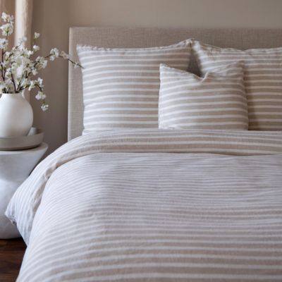 100% French Linen Throw Pillow Sham - 20" X 20"