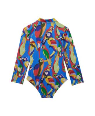Baby Girls Parrot Swim Suit