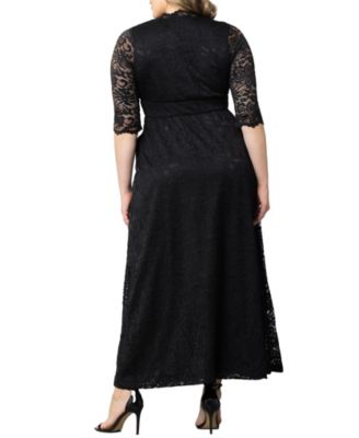 Women's Plus Size Maria Lace Evening Gown