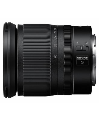 Z f Mirrorless Camera, Orange with NIKKOR Z 24-70mm f/4 S Lens