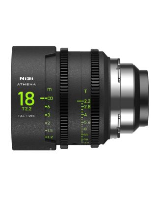 ATHENA PRIME Cine Master 8-Lens Kit with 14mm T2.4, 25mm, 35mm, 40mm, 50mm, 85mm T1.9, 18mm, 135mm T2.2 Lens, Includes Filter Holder, PL Mount