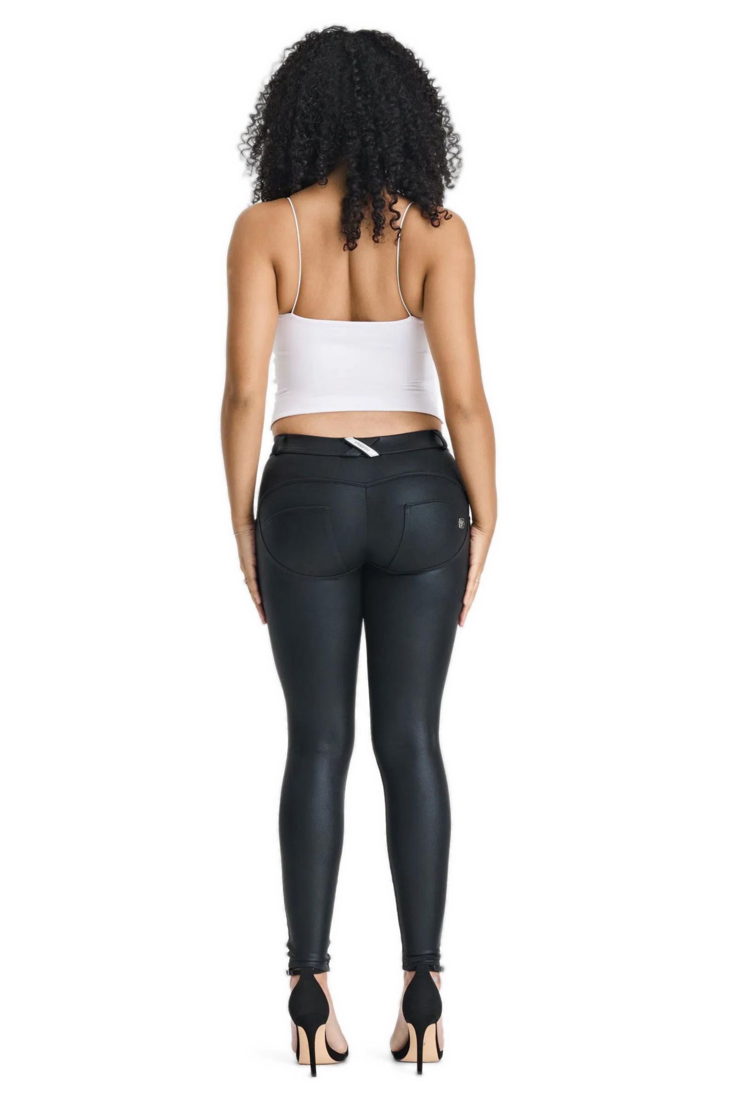 Women's Mid-Rise Sculpting Skinny Disco Pants