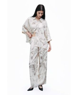 Women's Patterned Jacquard Pants