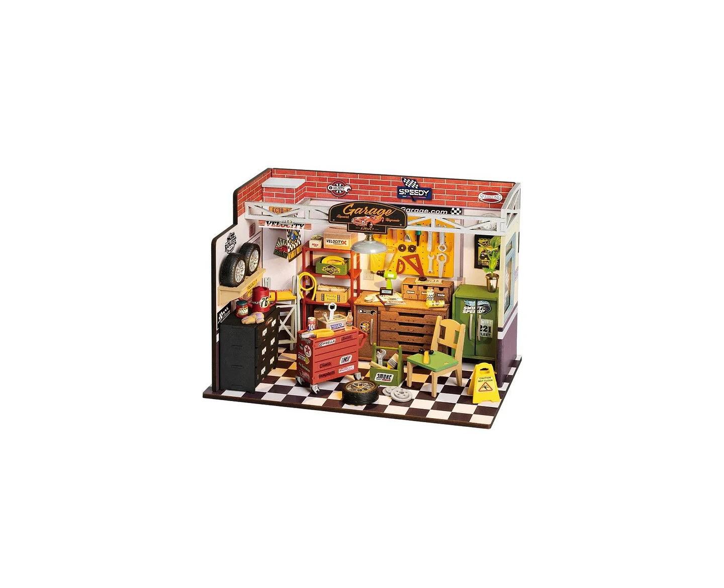 Детские конструкторы Flash Popup Garage Workshop 3D House Puzzle, 157-Piece, Ages 14+ — фото 1