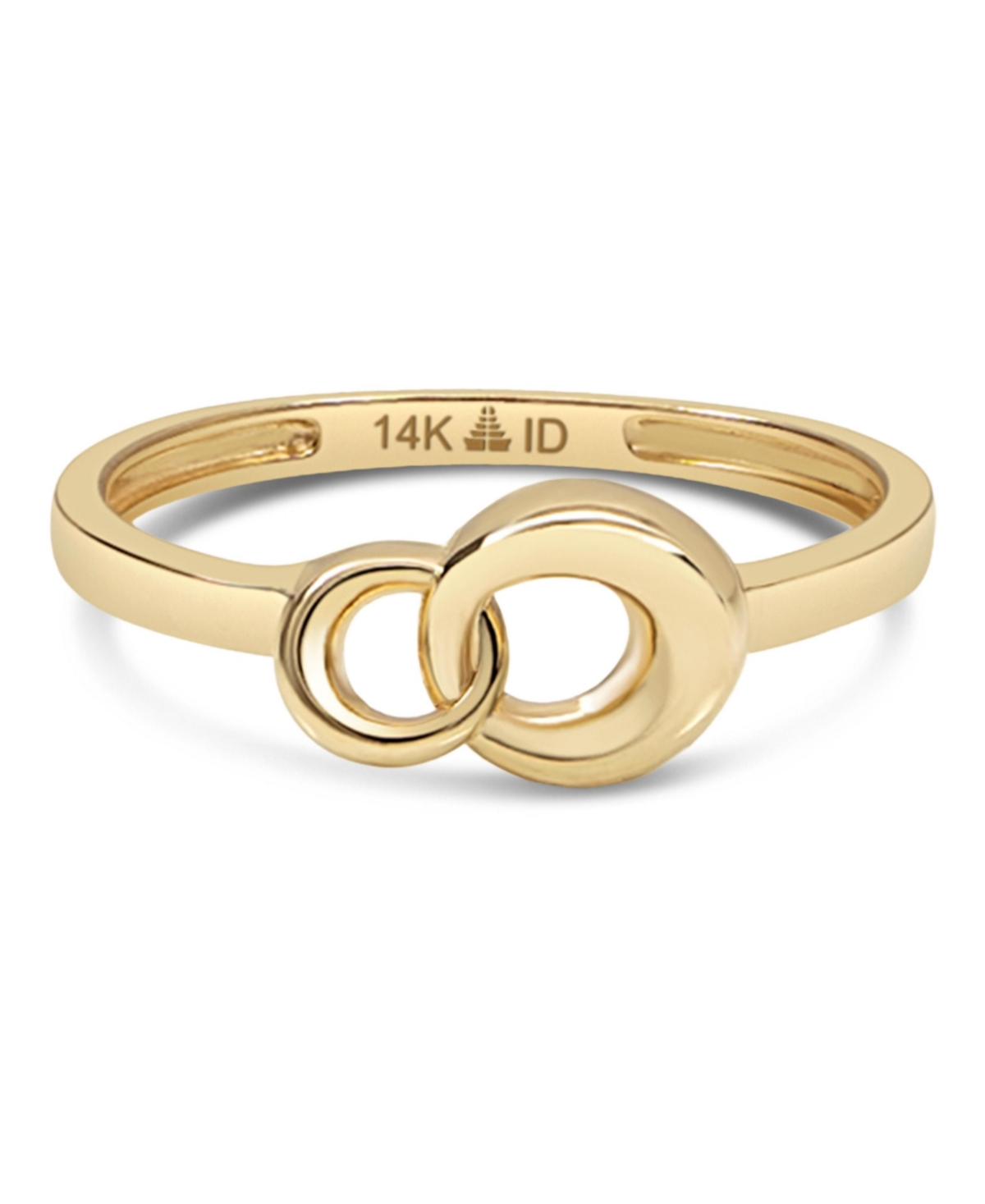 Love Knot Ring in 14K Gold, Size 8, approx. 2.0 grams. - Gold