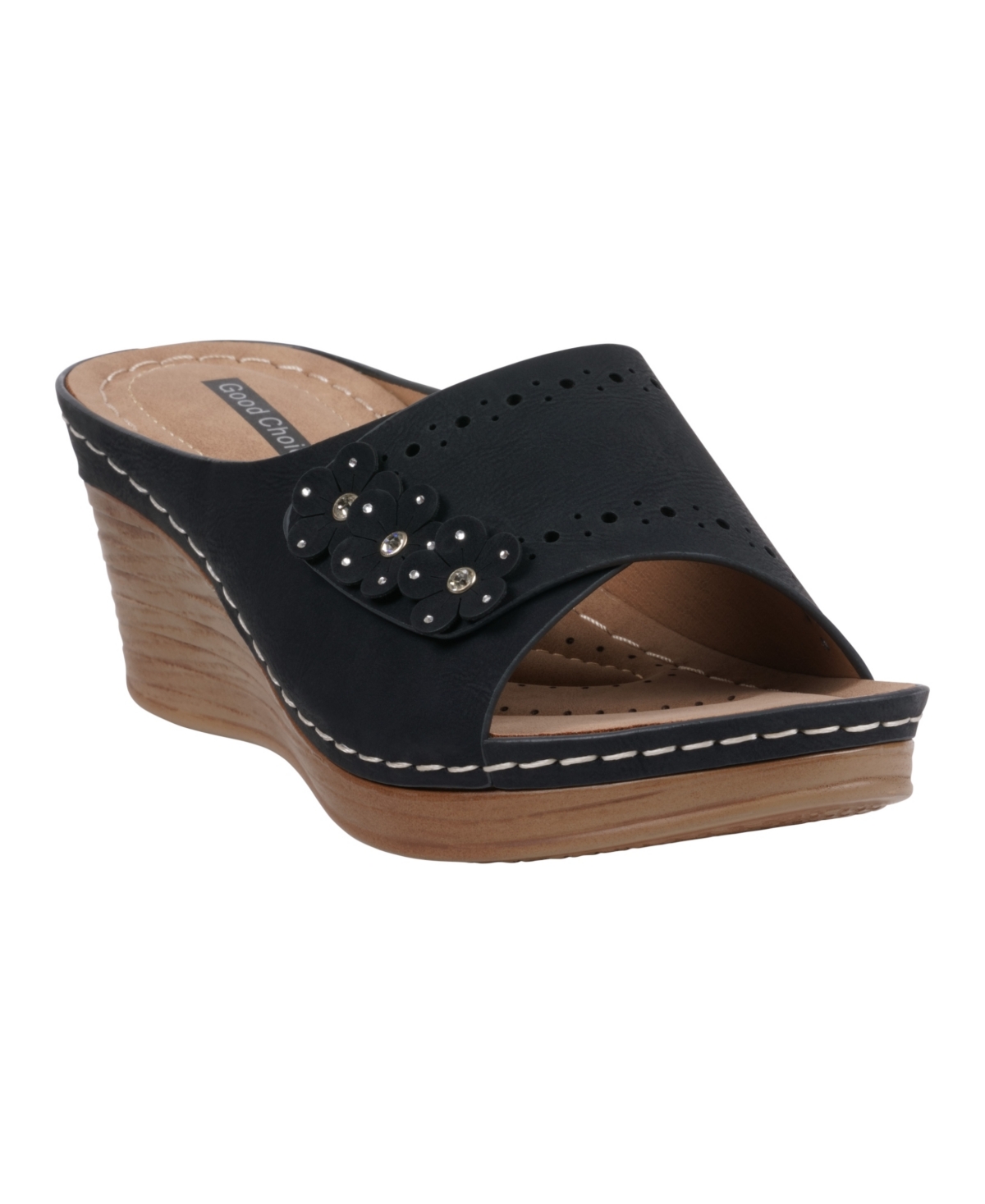 Women's Vega Floral Wedge Sandals - Blush