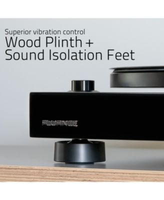 RT80 Turntable with Ai61 Powered Stereo Speakers, Diamond Stylus, Built-in Preamp & Bluetooth – High-Fidelity Vinyl Audio System