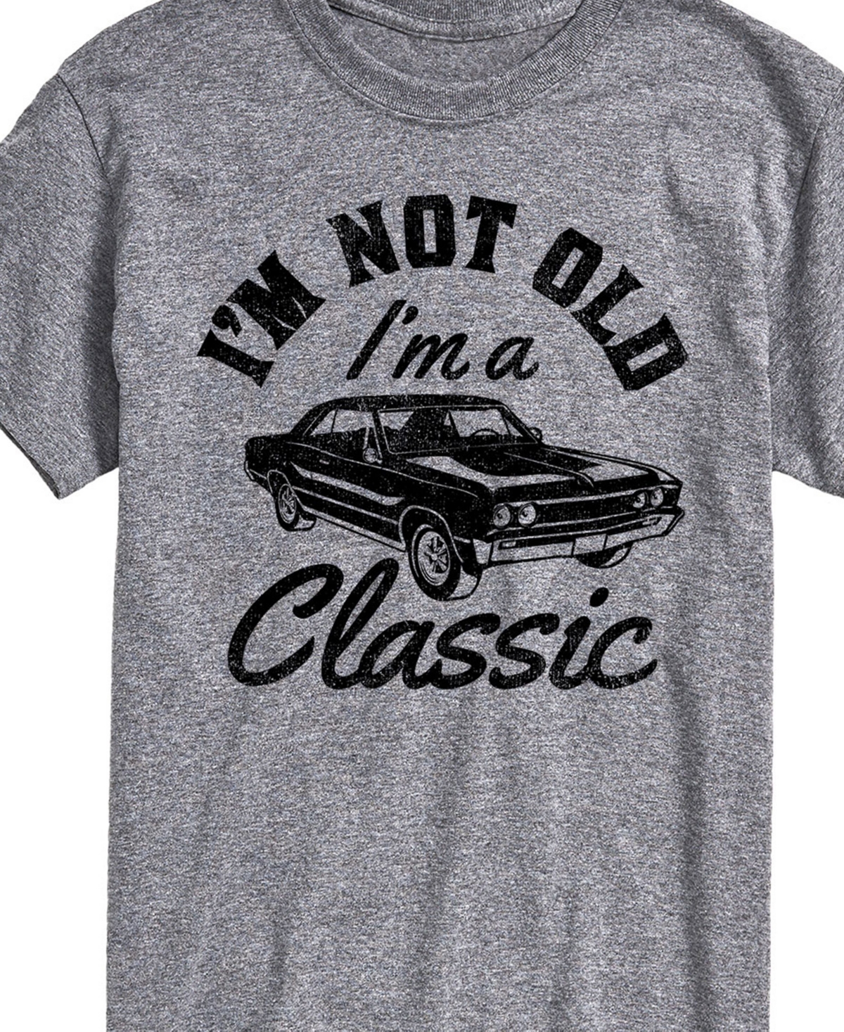 Airwaves Men's I'm Not Old I'm A Classic Short Sleeve T-shirt In Gray