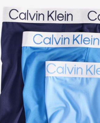 Men's 3-Pk. Chromatic Brushed Micro Boxer Briefs