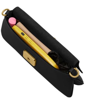 Маленькая наплечная сумка из реактивной кожи COACH