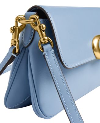 【COACH】Small Jet Leather Shoulder Bag COACH Small Jet Leather Shoulder Bag - Macy's